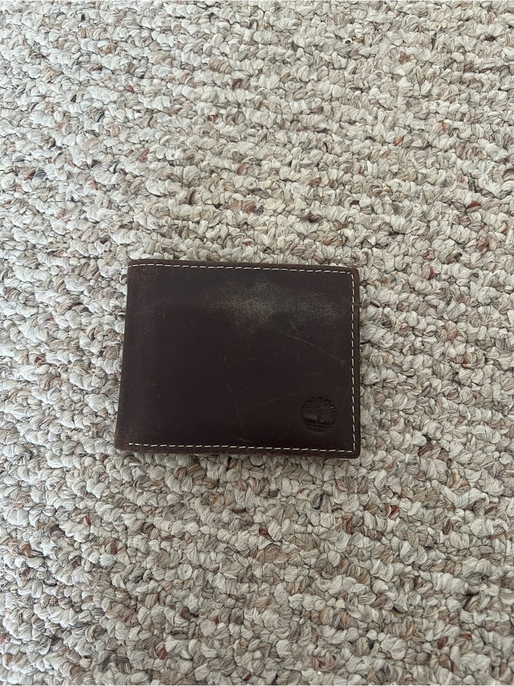 Timberland Genuine Leather Brown Bifold Wallet RFID Men’s